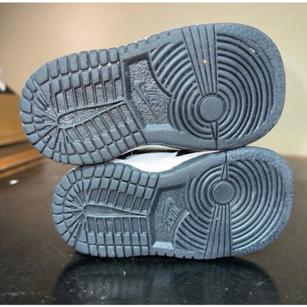 Nike Dunk Low Panda Black White CW1589-100 Td Toddler Baby Boy Size 4C - Picture 5 of 6